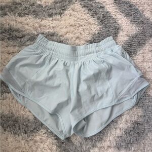 Lululemon Hotty Hot Sky Blue Athletic Shorts